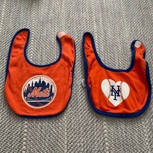 Met’s MLB Baseball Baby Bibs